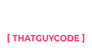 thatguycode website development logo